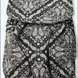 NWT Victoria’s Secret PINK backpack white & black